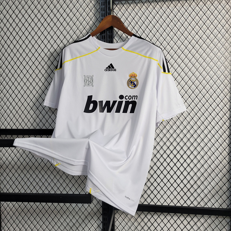 Retro 0910 Real Madrid Home Size S-XXL