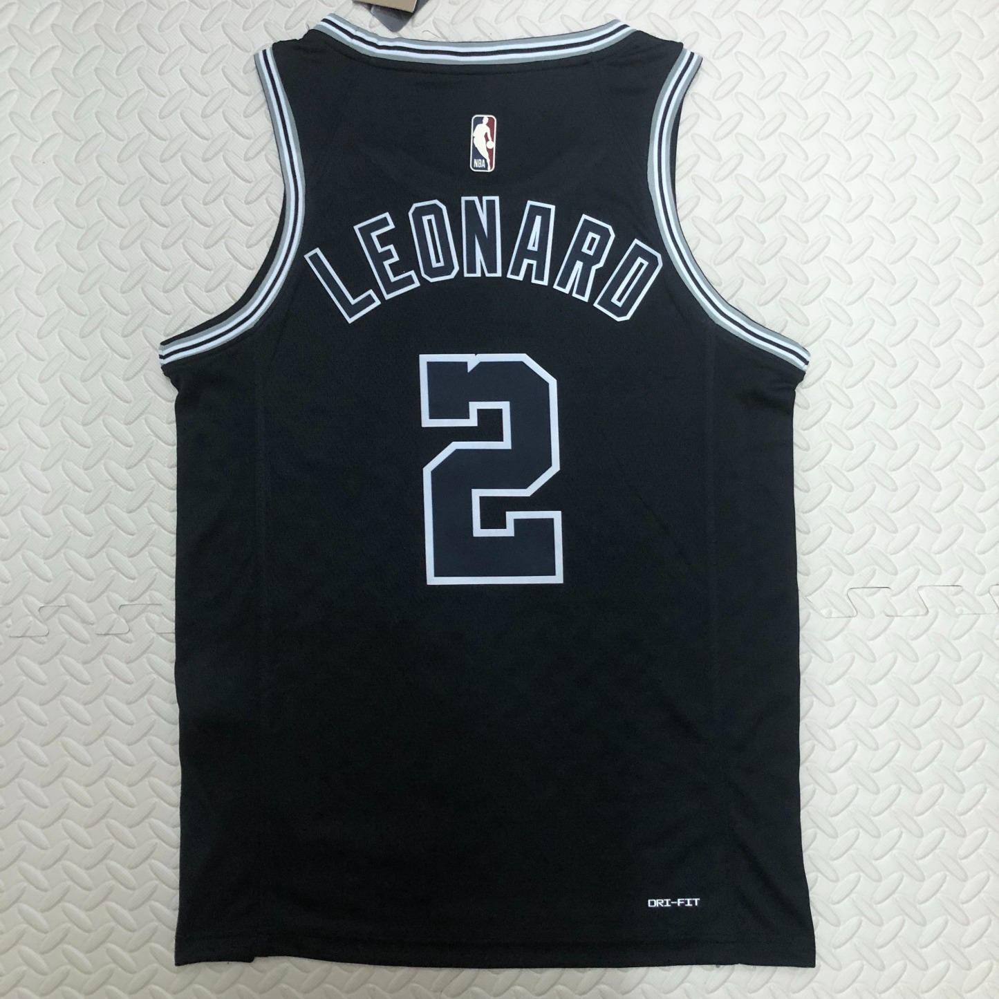 2023 NBA Santonio Spurs black Heat pressed classic version jersey S-XXL