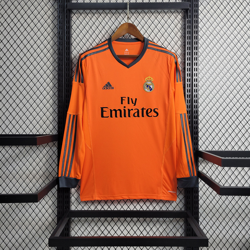 Retro 13-14 Long Sleeves Real Madrid 2 away size S-XXL