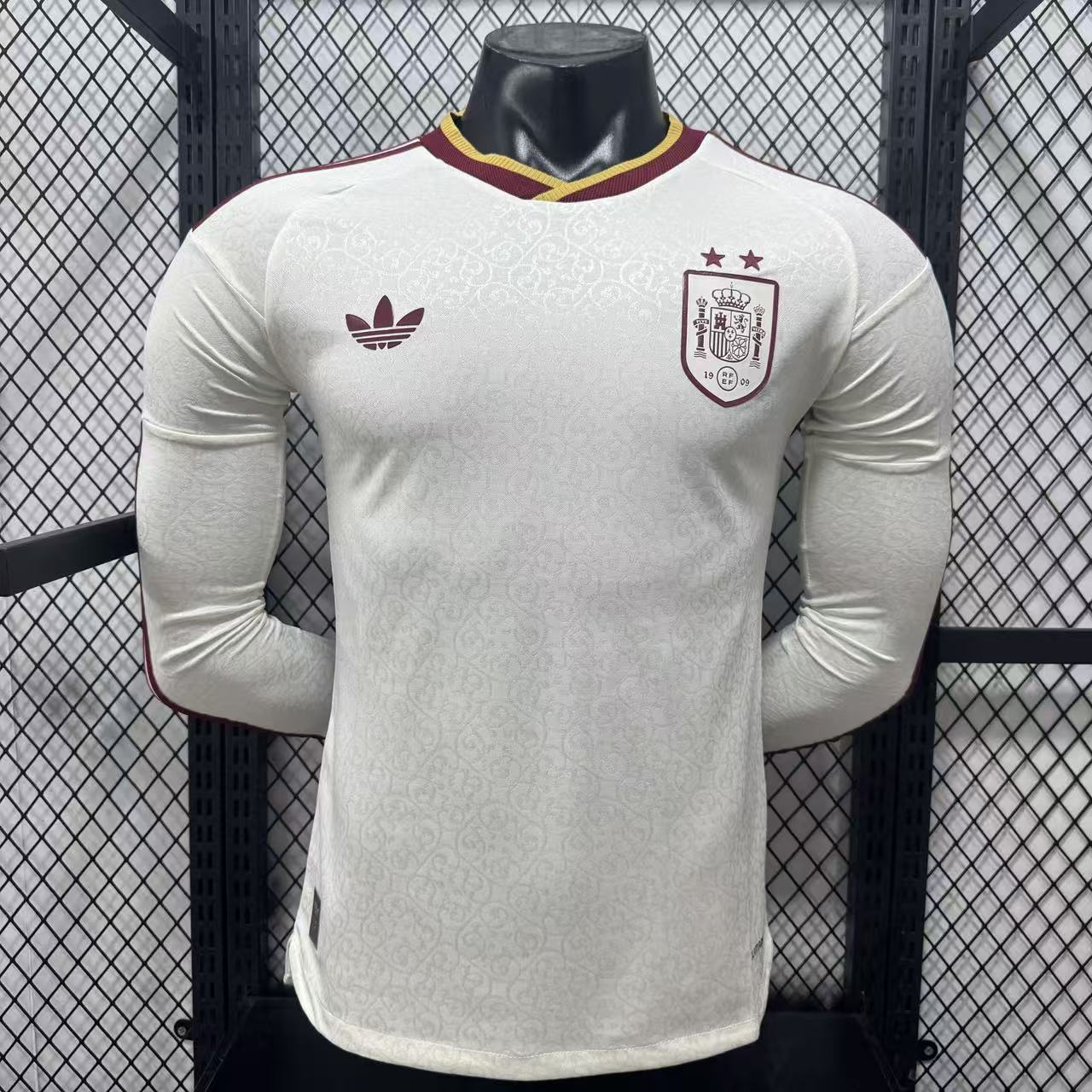 2026 Spain Away two star long sleeve player version S-4XL