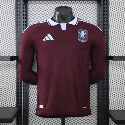 26/27 Aston Villa home long sleeve player version S-XXL