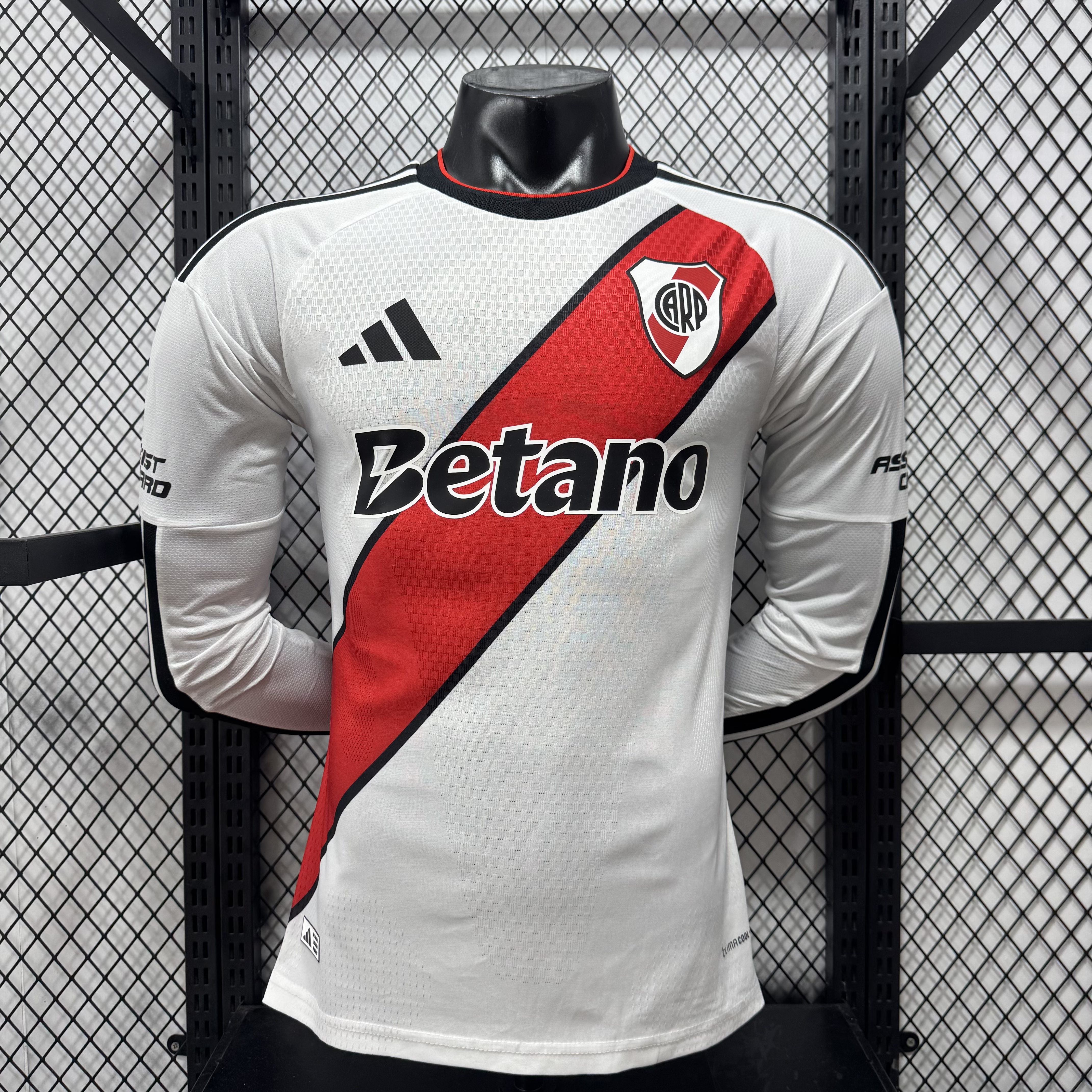 26/27 River Plate home long sleeve player version S-4XL