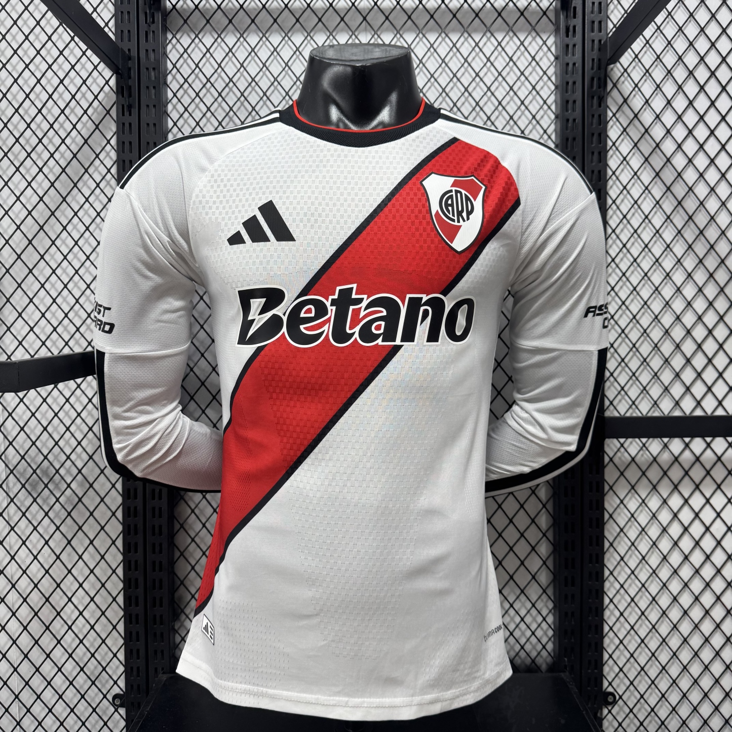26/27 River Plate home long sleeve player version S-4XL