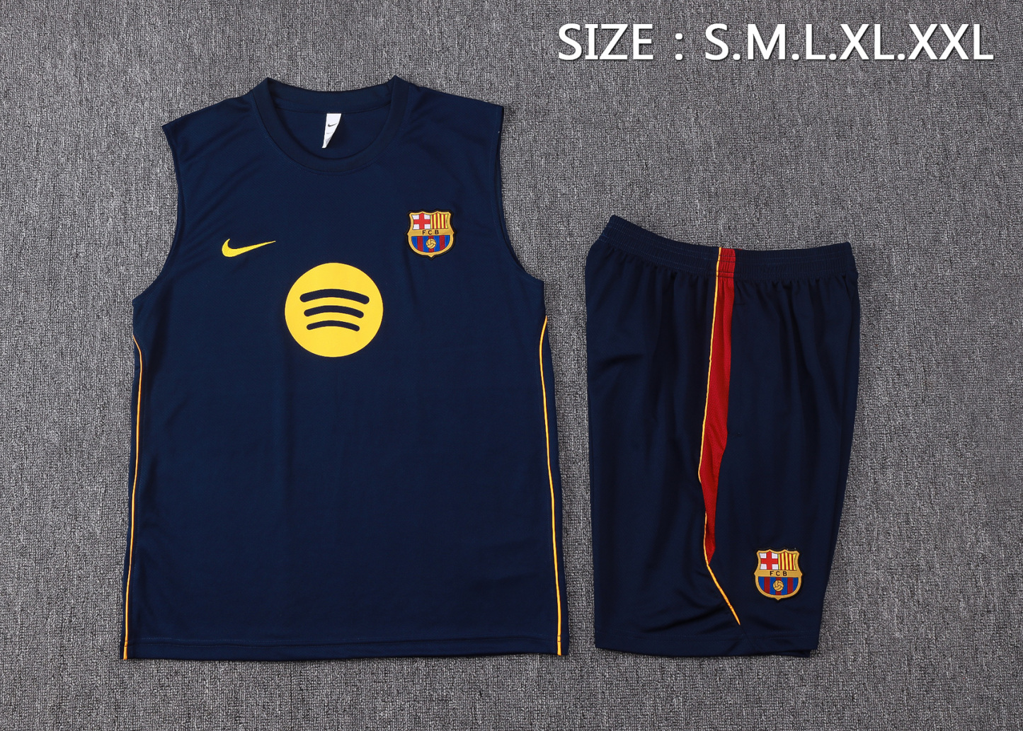 26/27 Barcelona blue vest training suit S-XXL