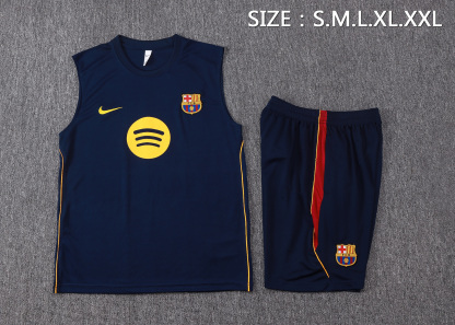 26/27 Barcelona blue vest training suit S-XXL