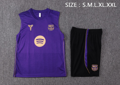 26/27 Barcelona purple A vest training suit S-XXL