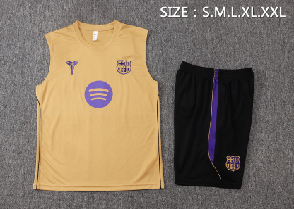 26/27 Barcelona golden vest training suit S-XXL