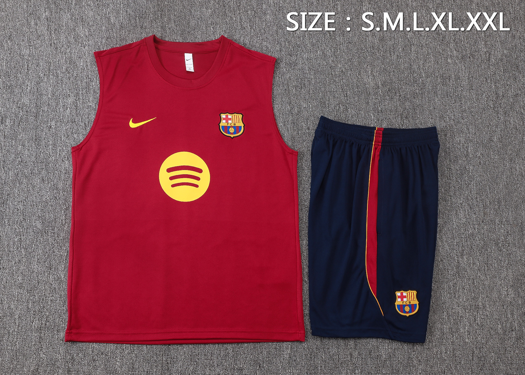 26/27 Barcelona red vest training suit S-XXL