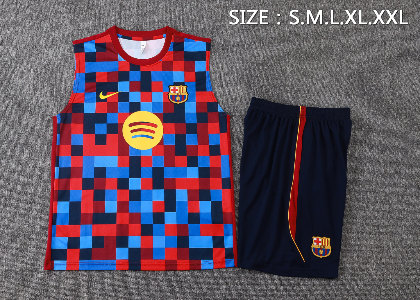 26/27 Barcelona lattice vest training suit S-XXL