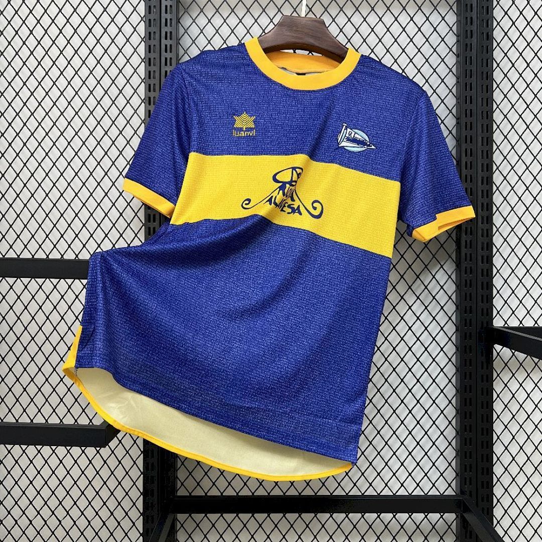00/01 Deportivo Alaves Champions League Final Vintage retro version S-XXL