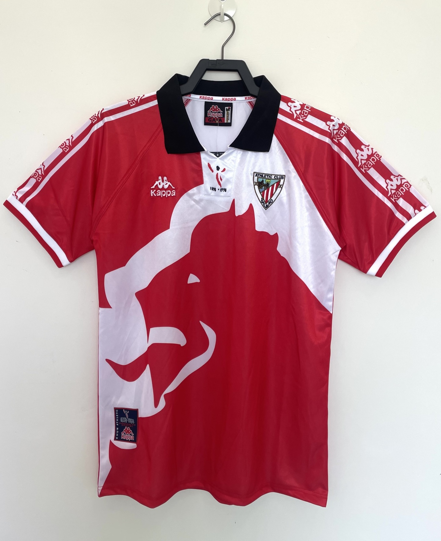 97/99 Athletic Bilbao home 100th Anniversary retro version S-XXL
