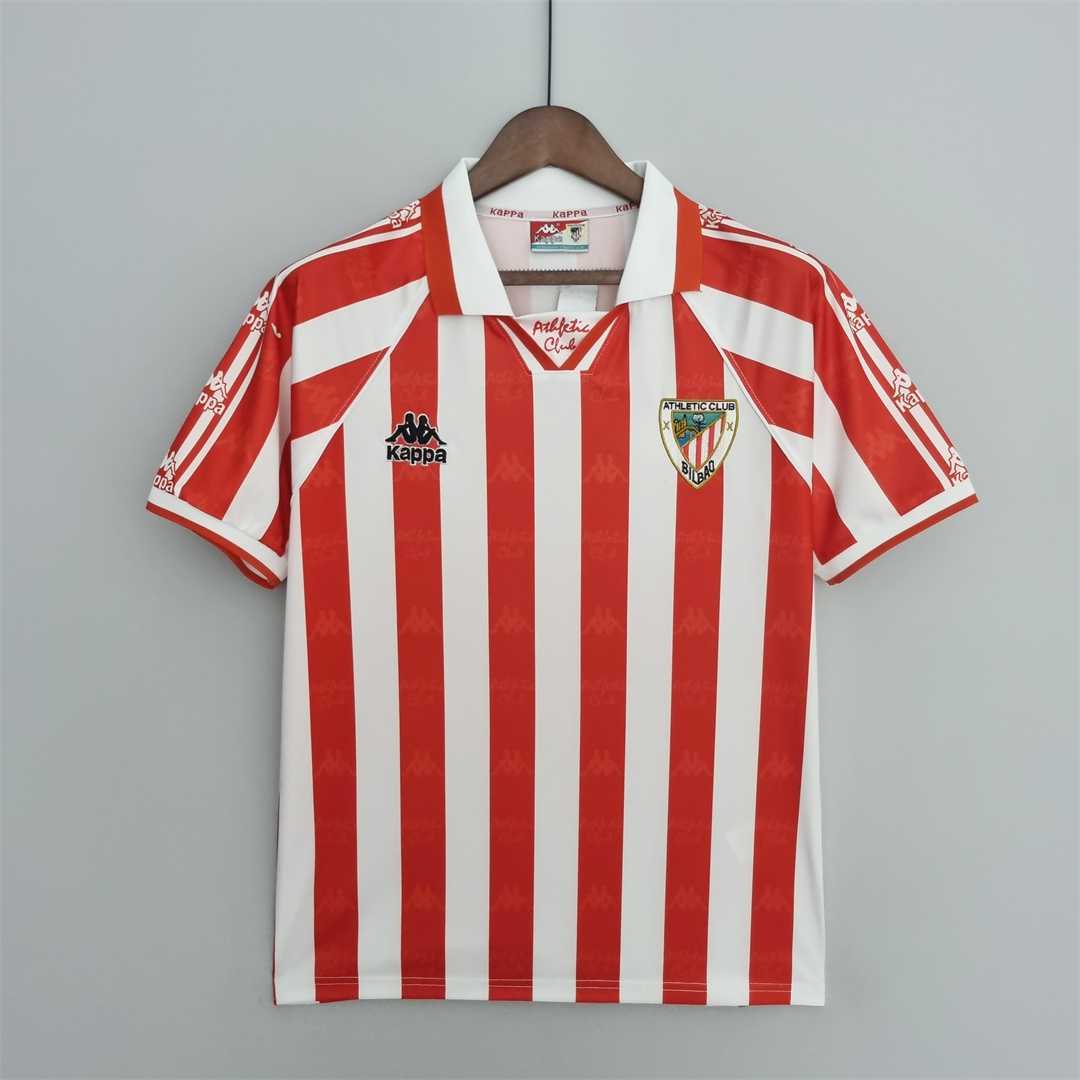 95/97 Athletic Bilbao home retro version S-XXL