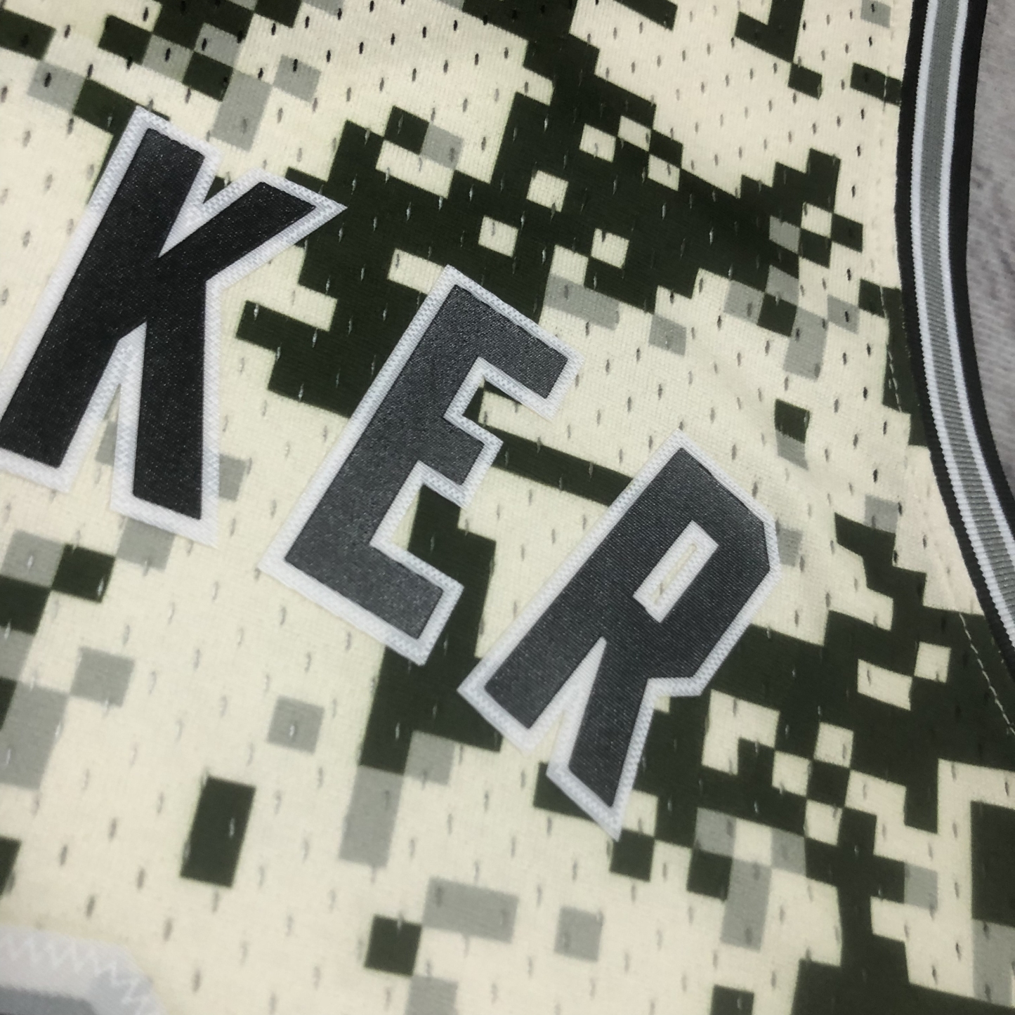 13/14 NBA Santonio Spurs Camouflage Heat pressed retro version jersey S-XXL