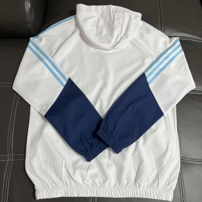 2026 Argentina white with hat windbreaker S-XXL