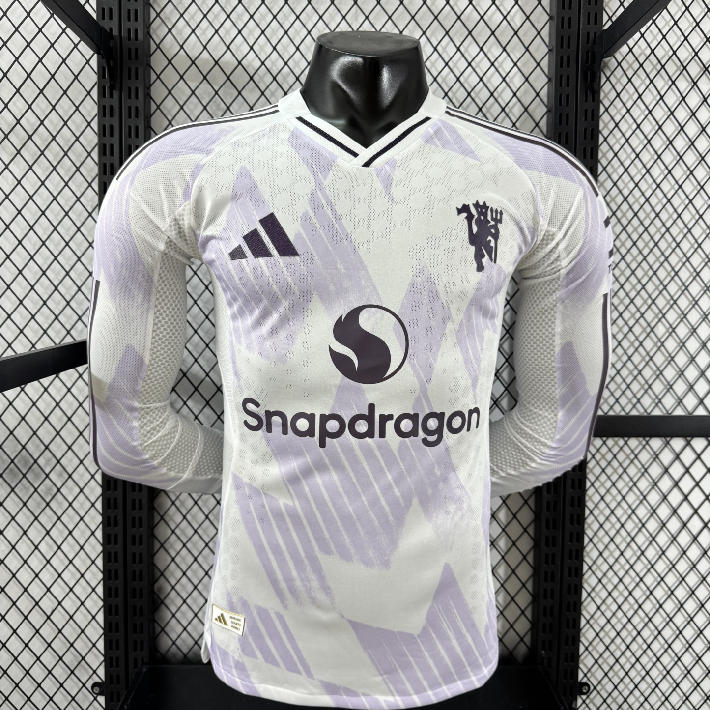 25/26 Manchester United M-U Away Long Sleeve Player Version S-3XL