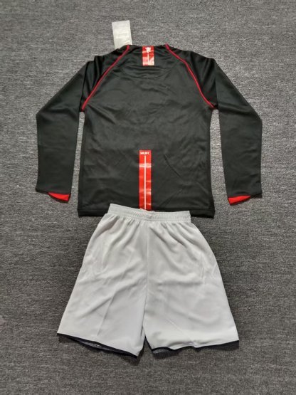 07/08 Manchester United away retro long sleeve kids version size 16-28