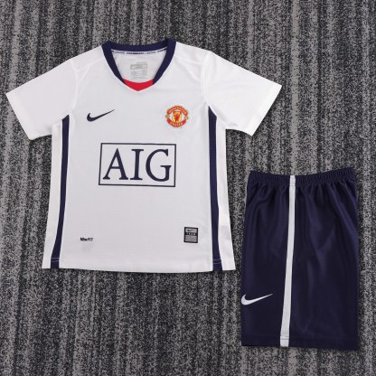 08/09 Manchester United away EPL retro kids version size 16-28