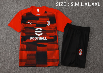 24/25 AC Milan training red set fan version S-XXL