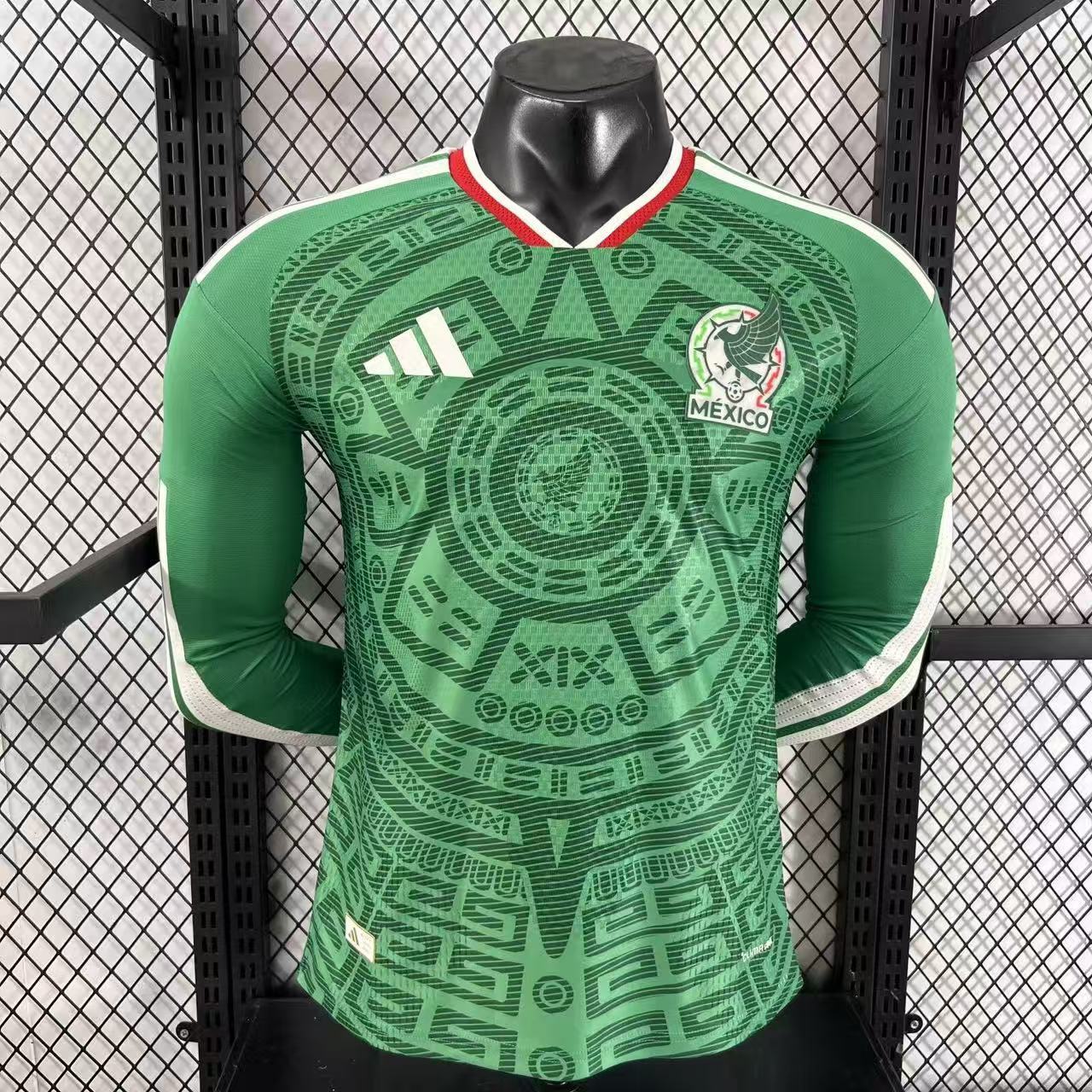 2026 Mexico home player version long sleeve S-3XL