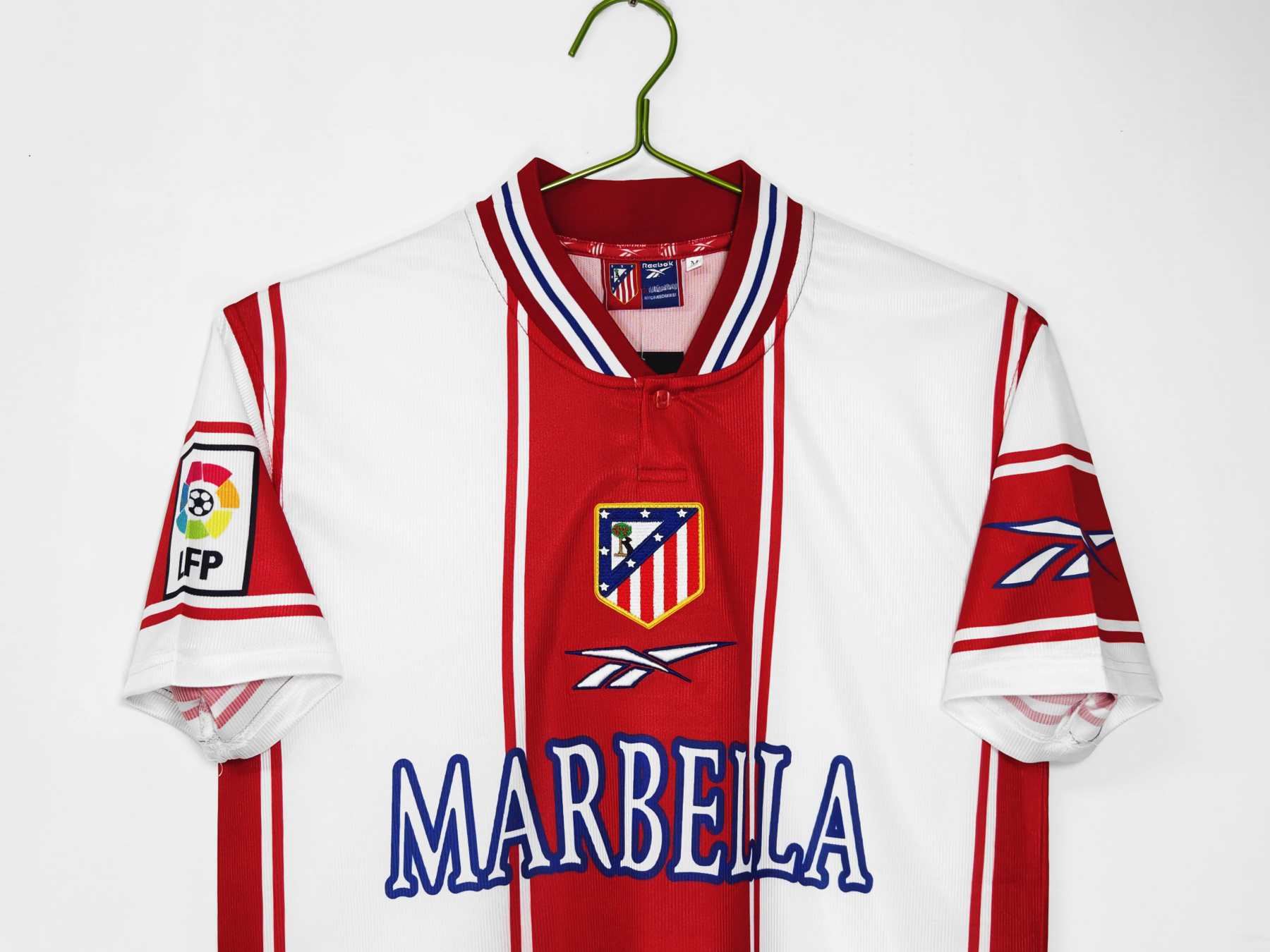 Retro 99/00 Atletico de Madrid home Jersey  S-XXL