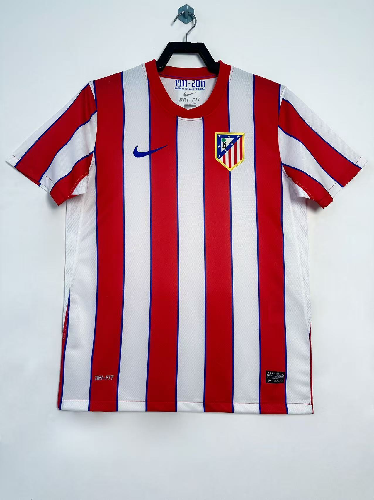Retro 11/12 Atletico de Madrid home LALIGA version Jersey  S-XXL