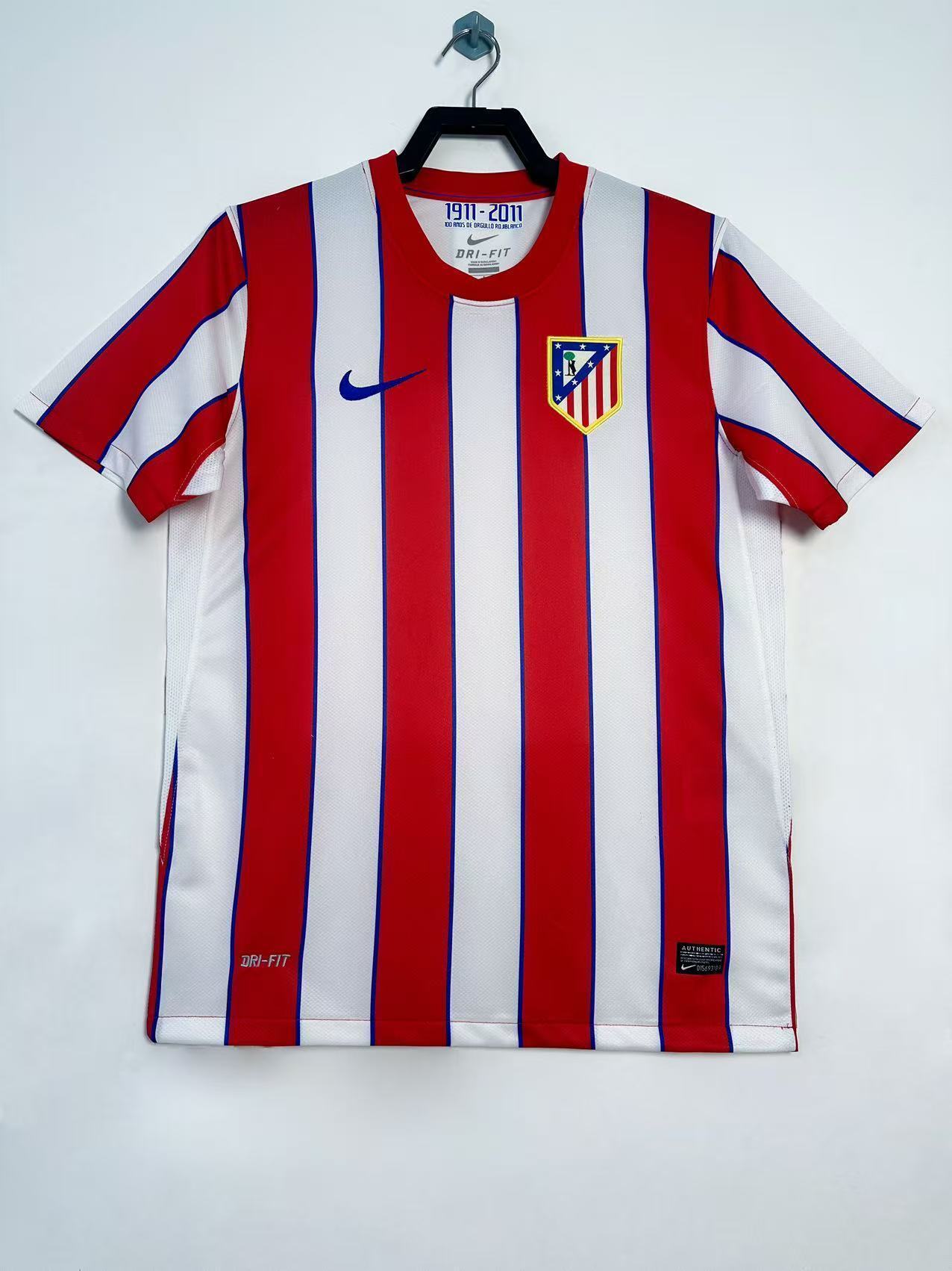Retro 11/12 Atletico de Madrid home LALIGA version Jersey  S-XXL