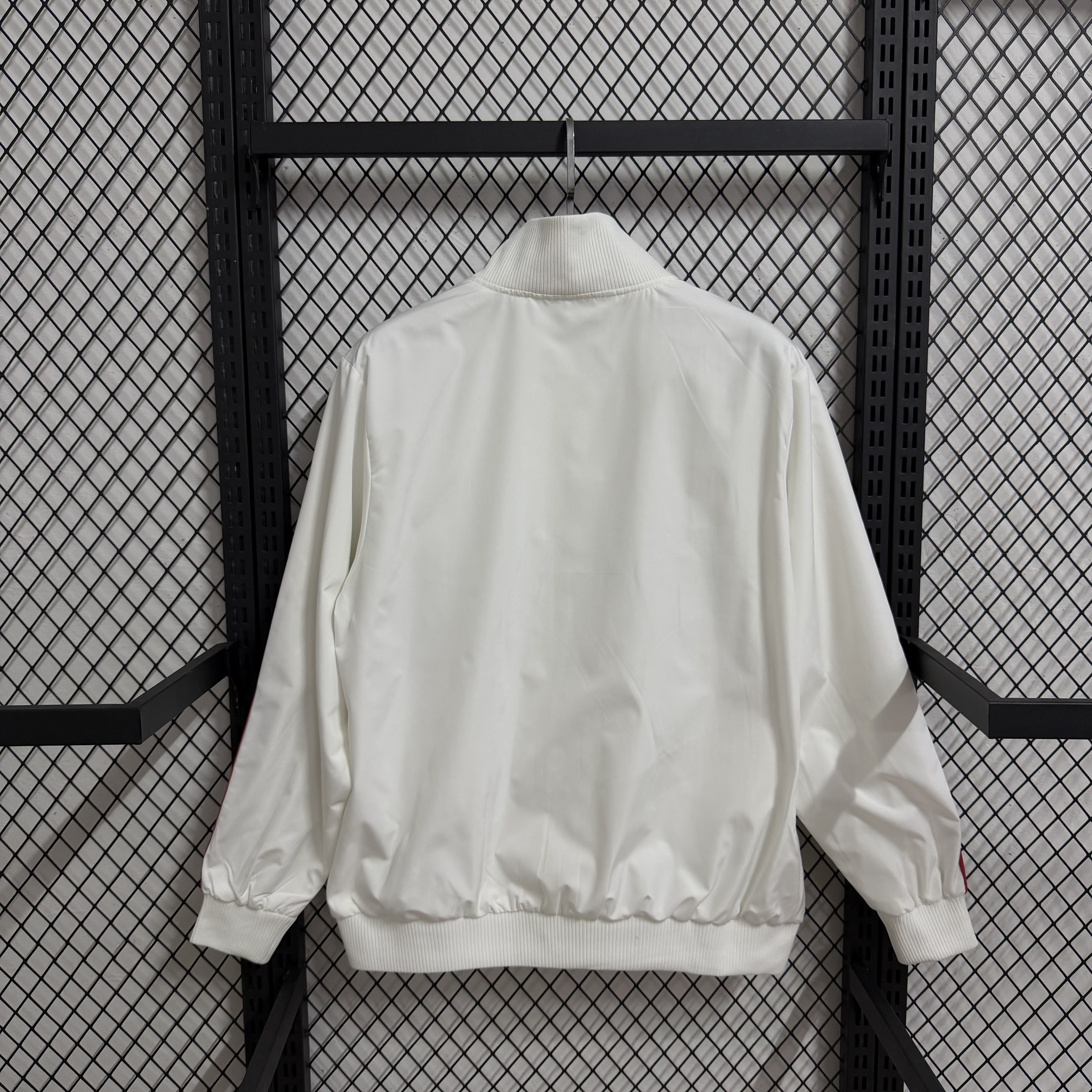 25/26 Windbreaker AC milan training white Waterproof thickened retro version S-XXL