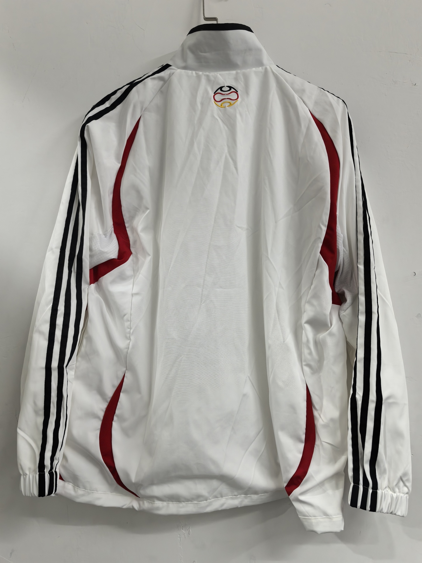 06/07 retro Windbreaker Germany training white Waterproof thickened version S-XXL