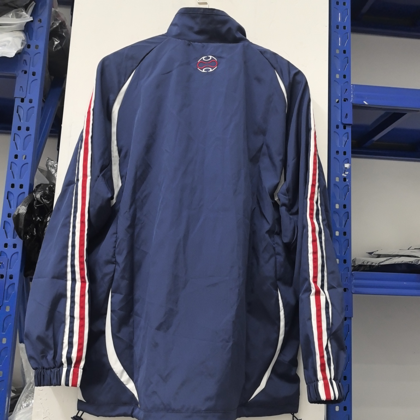 retro France blue waterproof thickened windbreak S-XXL