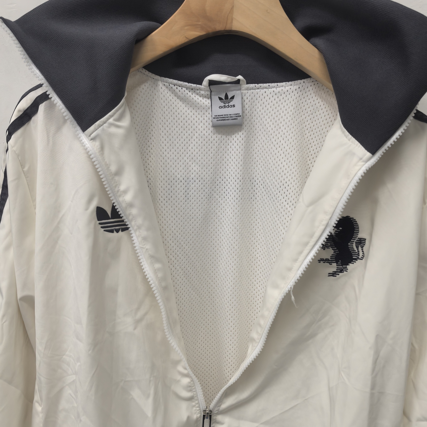 retro Windbreaker Juventus training white Waterproof thickened version S-XXL