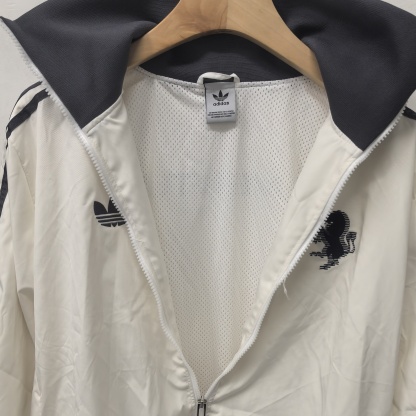 retro Windbreaker Juventus training white Waterproof thickened version S-XXL