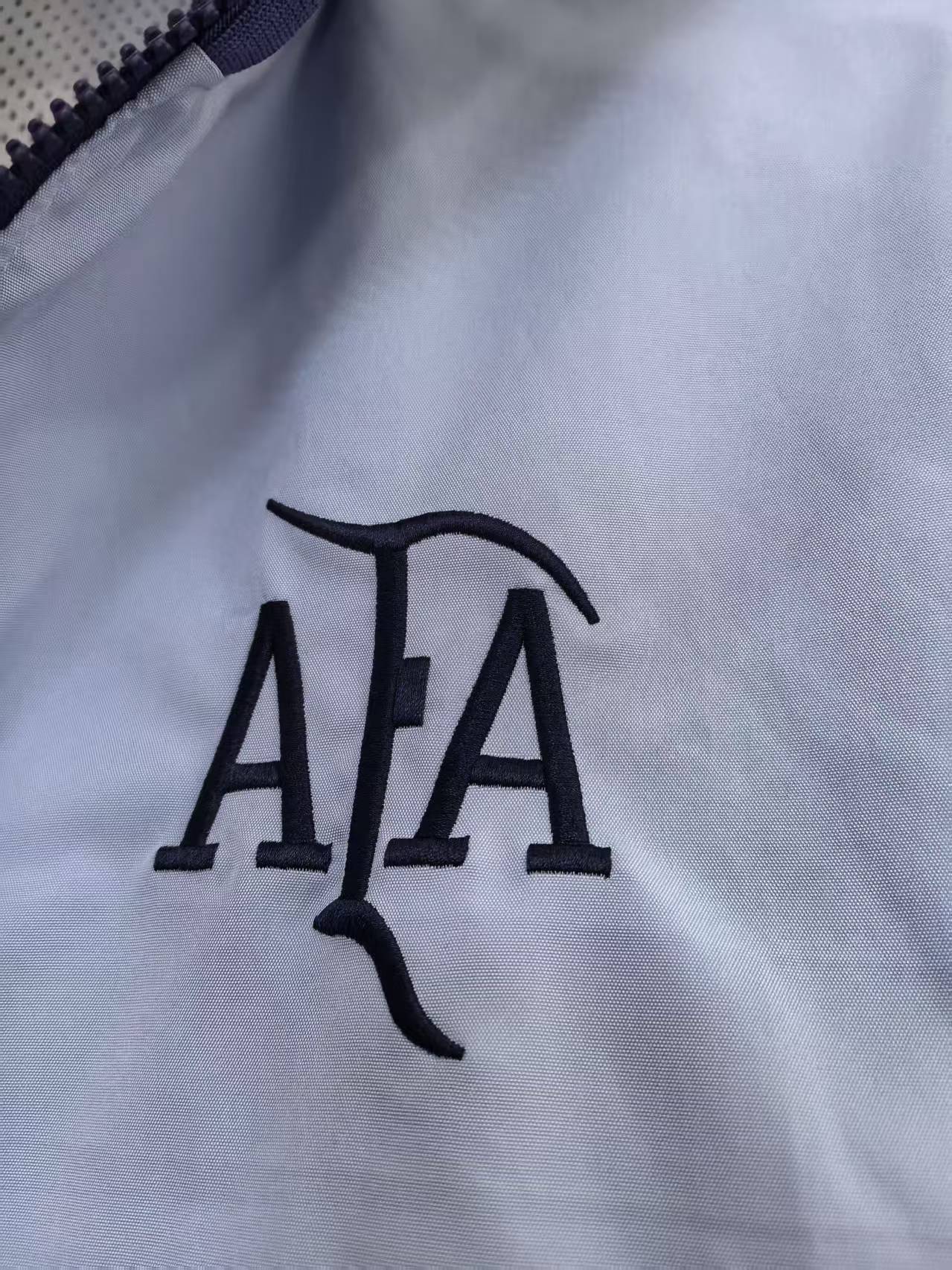 retro Windbreaker Argentina training blue Waterproof thickened version S-XXL