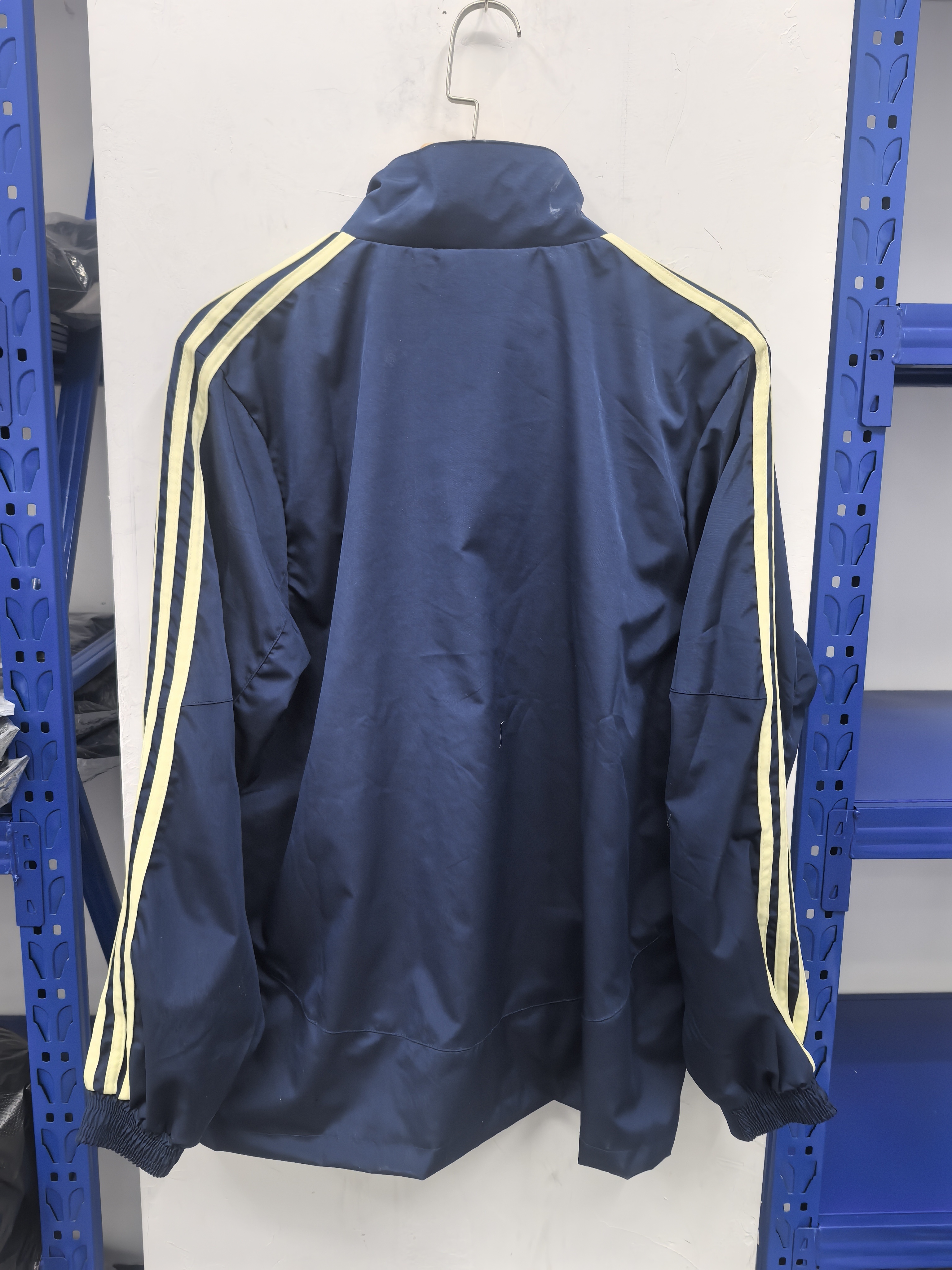 retro Windbreaker Chelse@ training blue Waterproof thickened version S-XXL