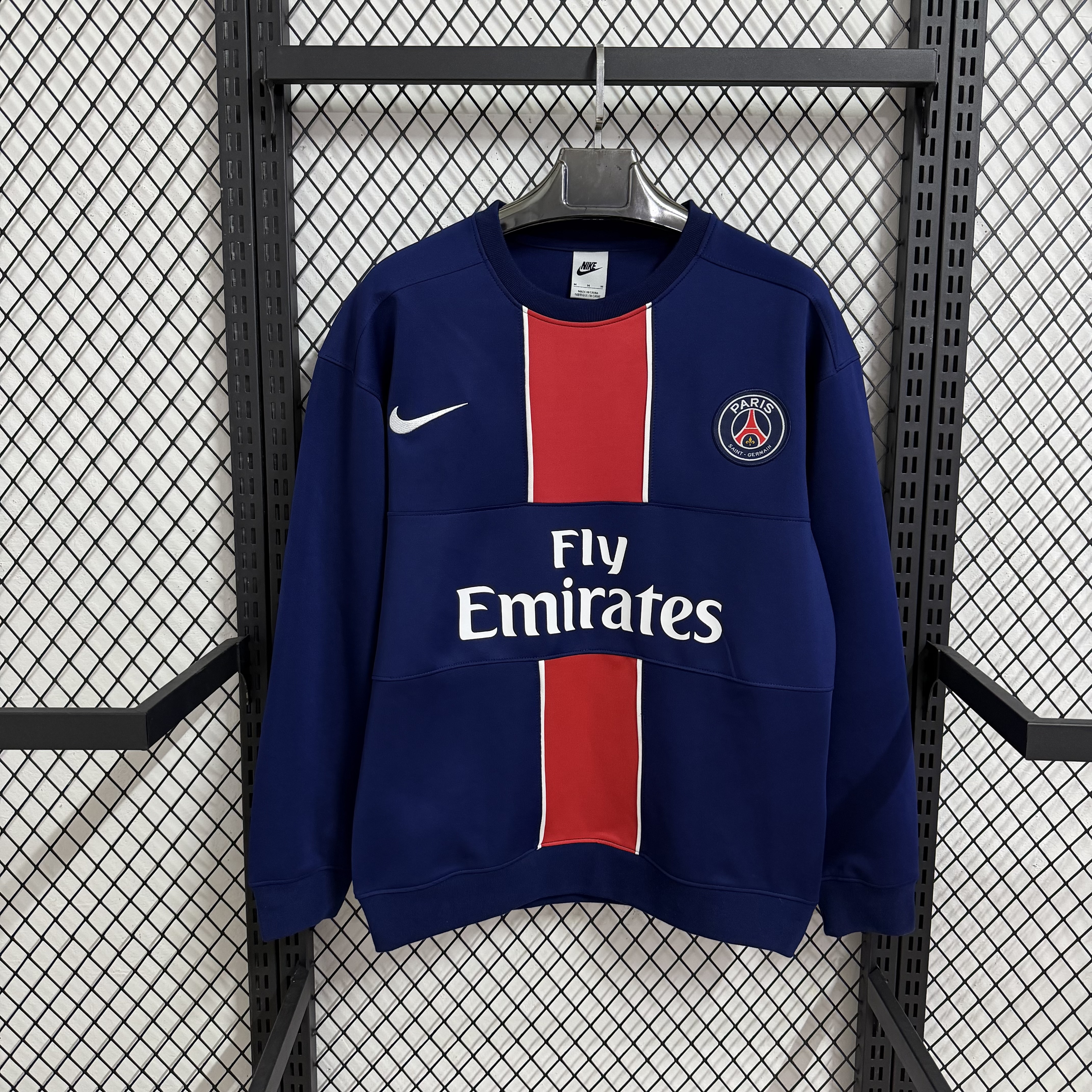 2026 Paris Saint-Germain PSG blue long sleeve thickened Hoodie S-4XL