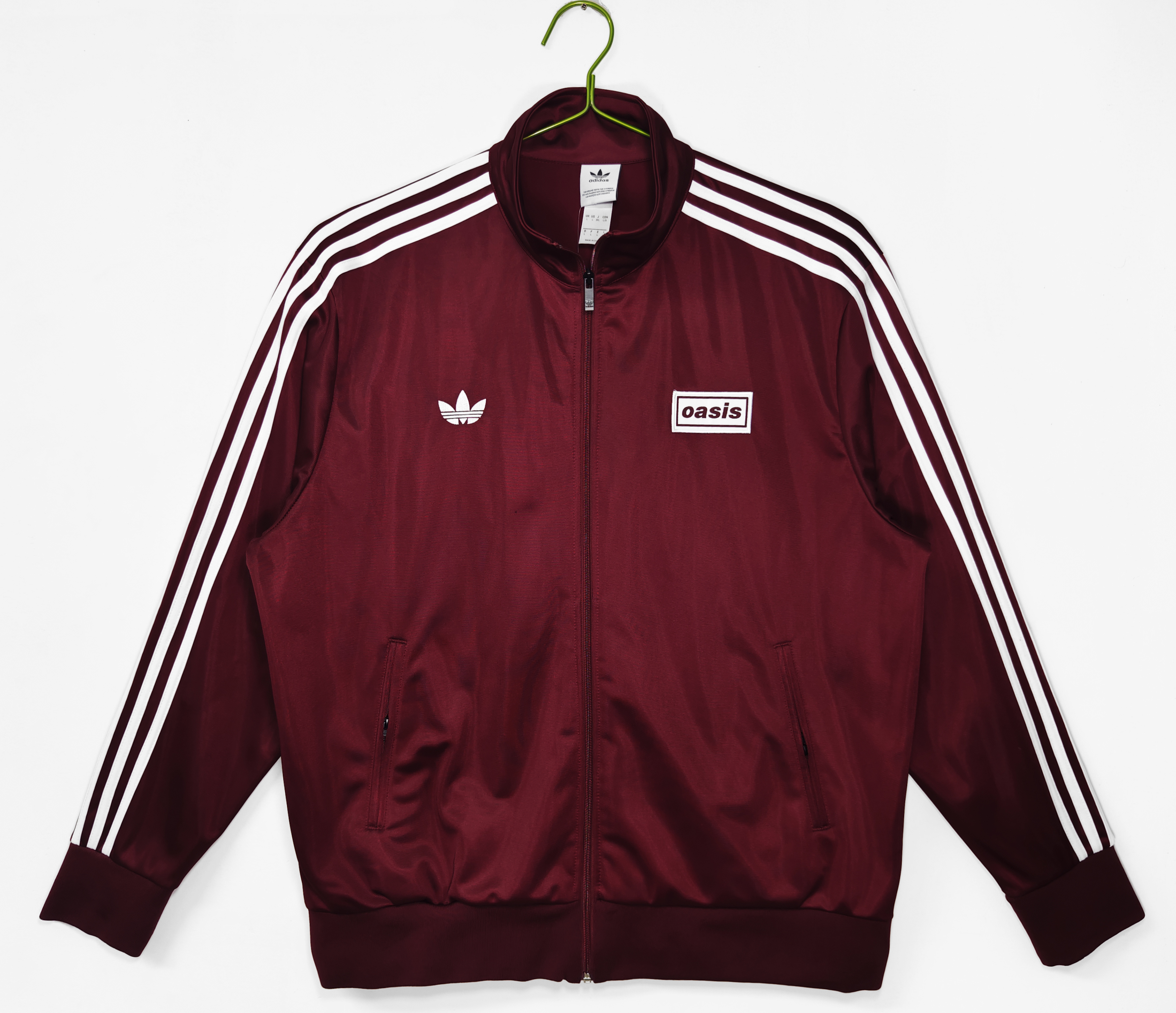 2026 adidas x Oasis roving flamingos red Windbreaker S-XXL