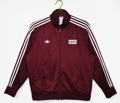 2026 adidas x Oasis roving flamingos red Windbreaker S-XXL