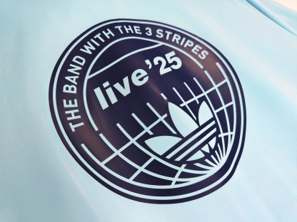 2026 adidas x Oasis roving flamingos blue Windbreaker S-XXL