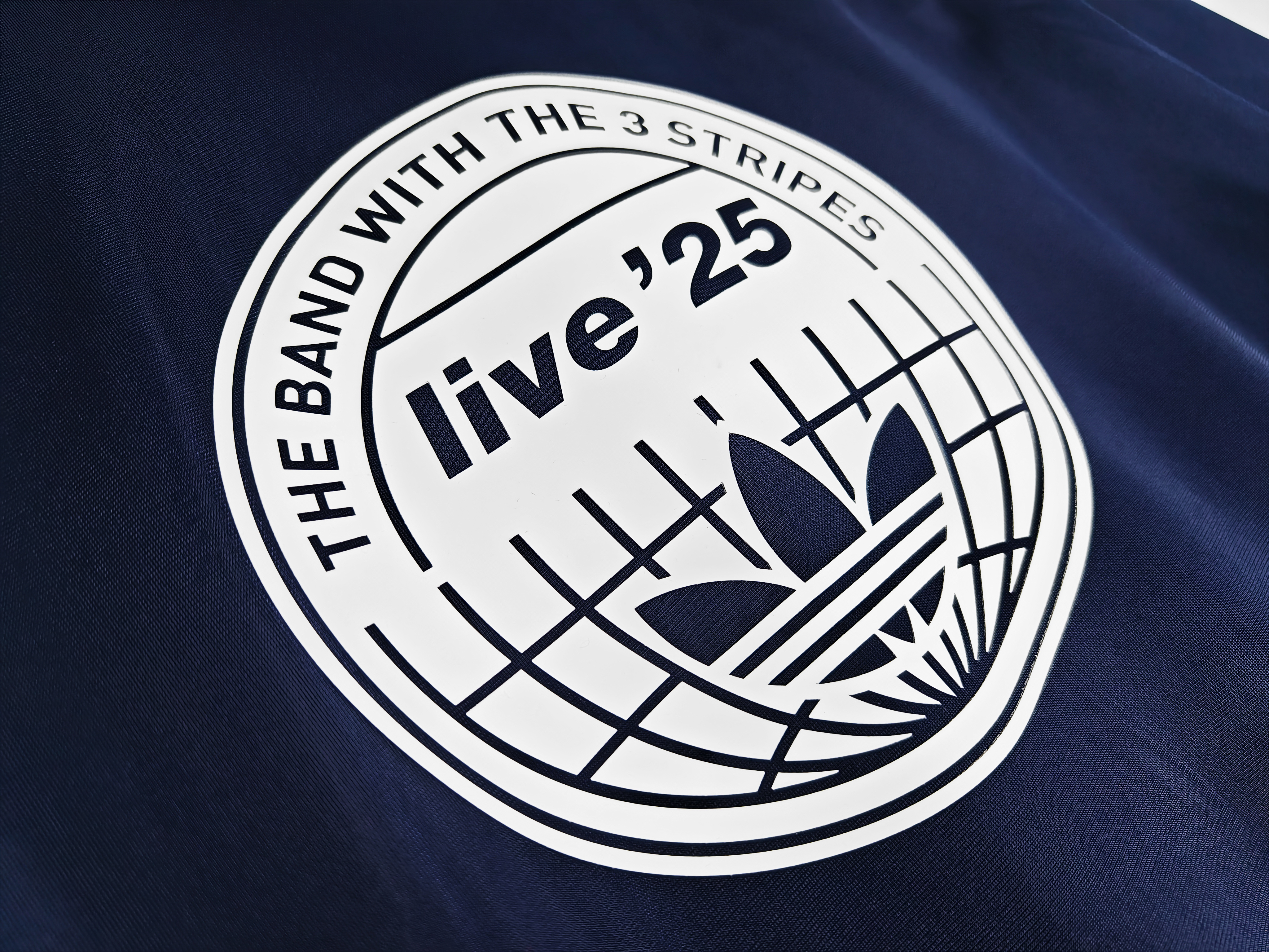 2026 adidas x Oasis roving flamingos royal blue Windbreaker S-XXL