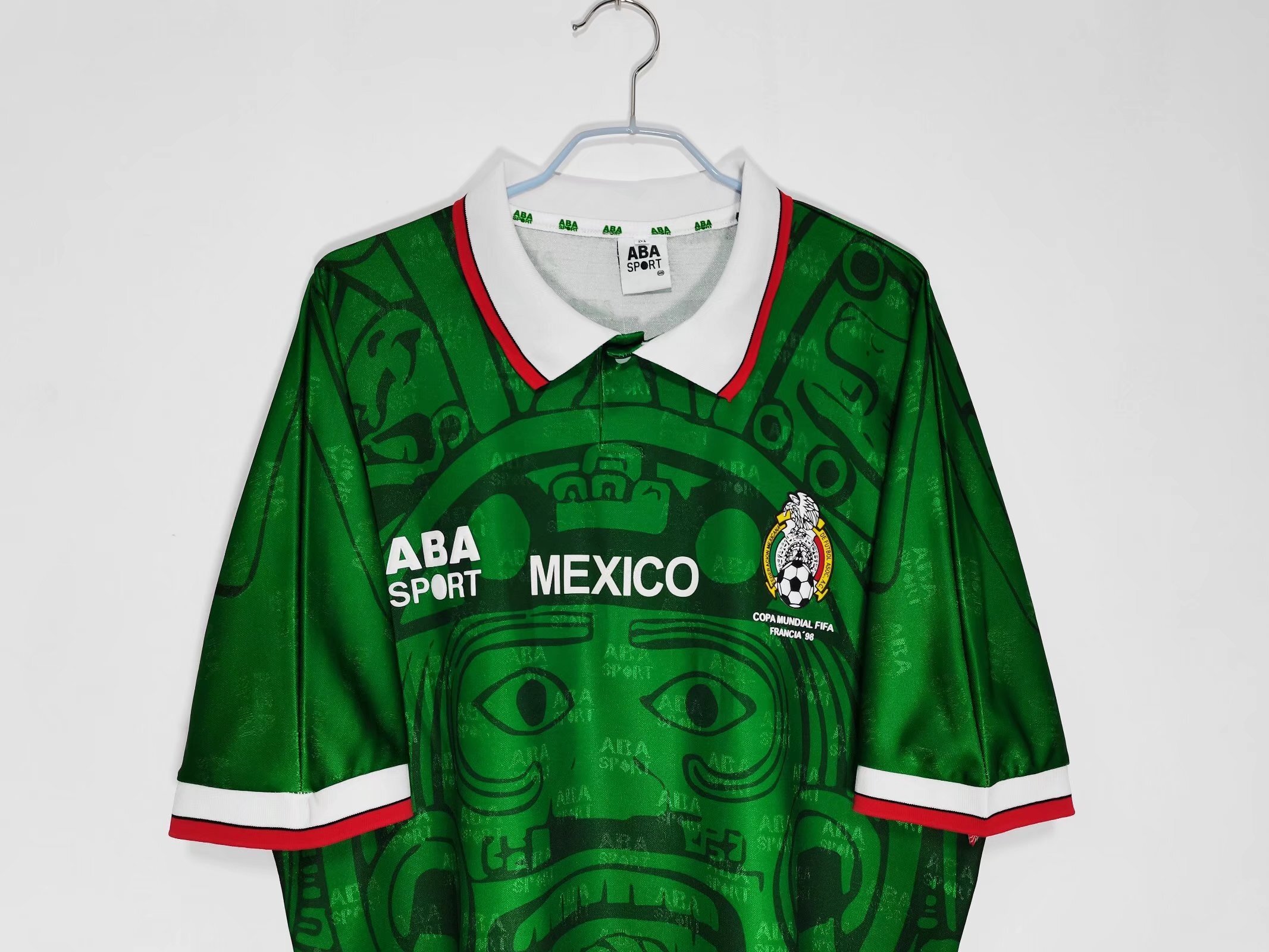 1998 Mexico home retro version S-XXL