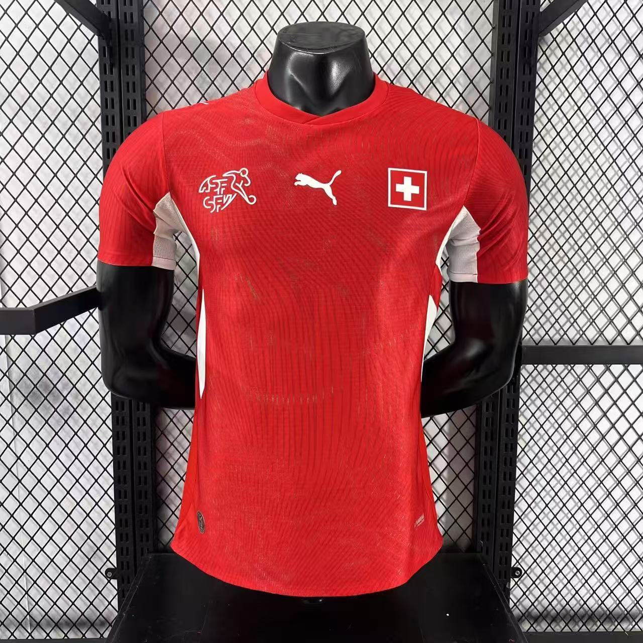 2026 Switzerland home player version S-XXL