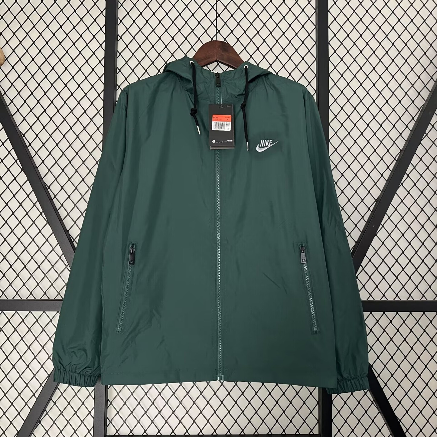 2024 Nike Casual green Windbreaker S-XXL