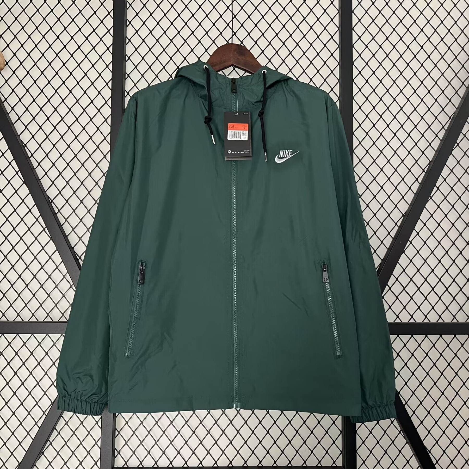 2024 Nike Casual green Windbreaker S-XXL
