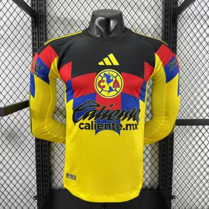 25/26 Club America home long sleeve player version S-4XL