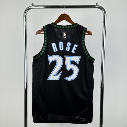 2026 NBA Minnesota Timberwolves black version S-XXL