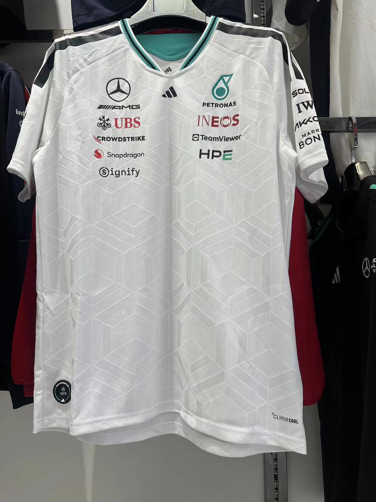 2026 Mercedes Benz F1 black jersey