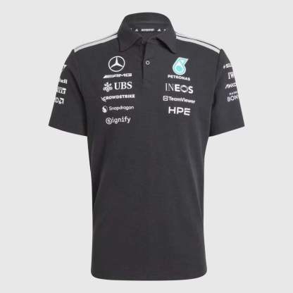 2026 Mercedes Benz F1 black jersey