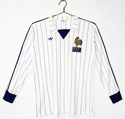 1980/82 France away long sleeve retro S-XXL