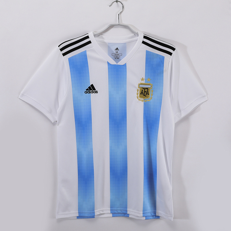 2018 Argentina home Retro version S-XXL