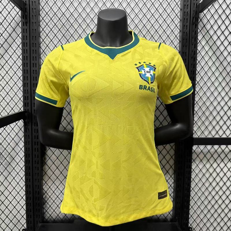 2026 Brazil home female player version S-XXL
