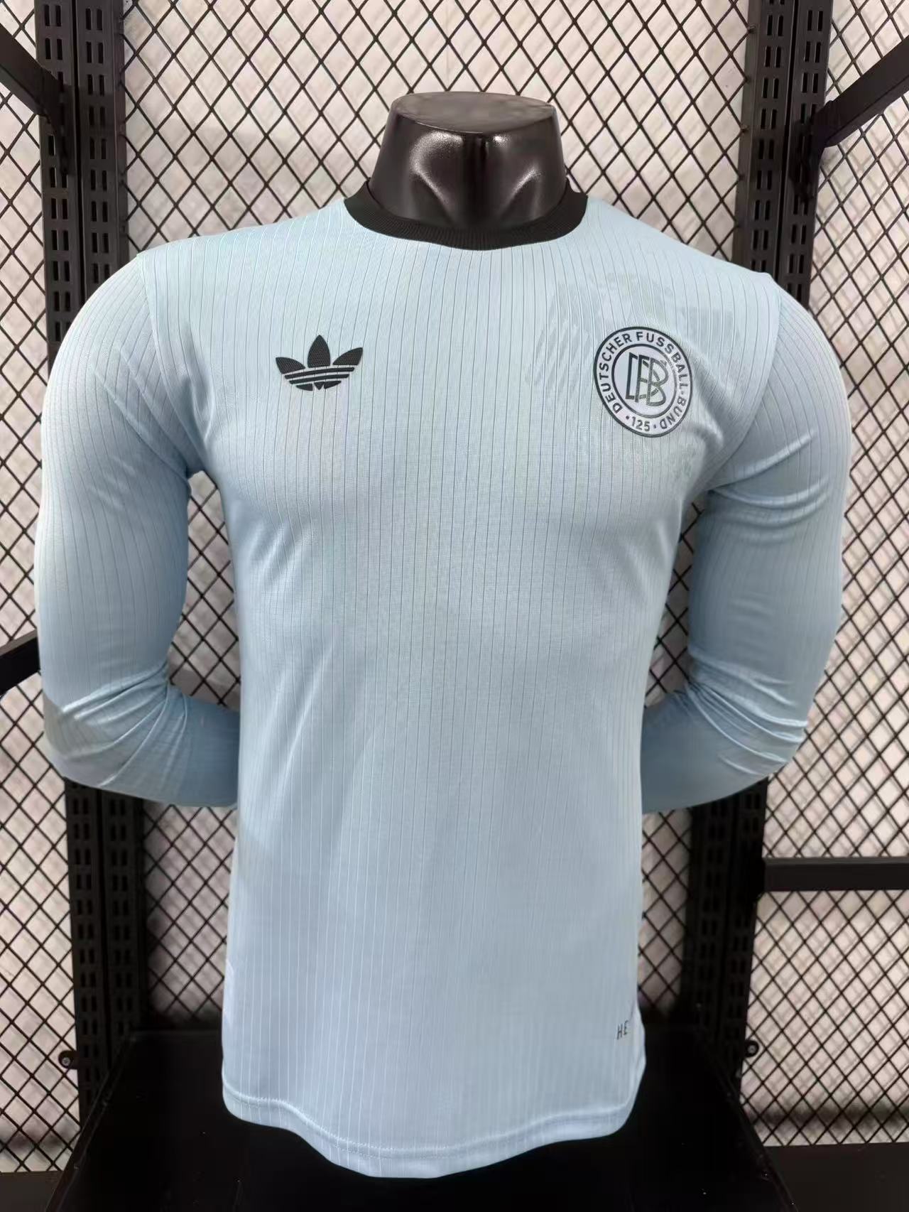 Germany 125 DFB anniversary blue long sleeve player version S-XXL